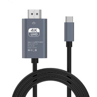 Кабель-переходник с USB C на HDMI, 4K, 30 Гц, Type C на HDMI