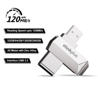 USB-флеш-накопитель Lenovo ThinkPlus, USB 120, МБ/с