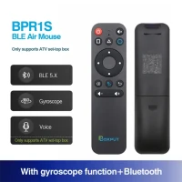 Пульт дистанционного управления BT BPR1 BPR1S BLE 5,0 Air Mouse с гироскопом для Android Smart TV Stick TV Box H96 MAX X96 MAX Plus