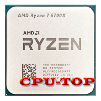 Восьмиядерный 16-поточный процессор AMD Ryzen 7 5700X R7 5700X 3,4 ГГц 7NM L3 = 32M 100-000000926 разъем AM4 без вентилятора