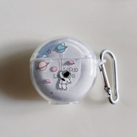 Чехол для беспроводных наушников Lenovo HT38 TWS с мультяшным астронавтом