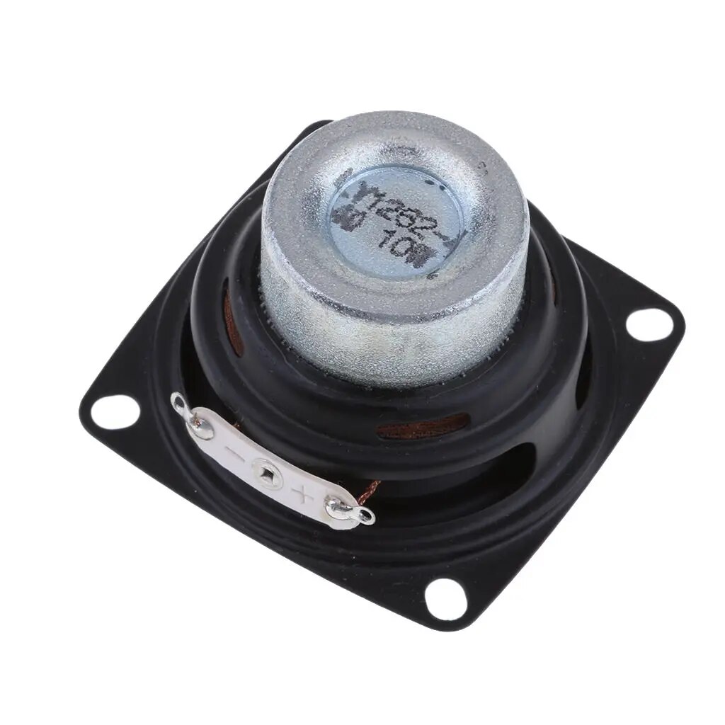 dolity 53mm 4Ohm 10W Full range Audio Speaker Square Loudspeaker 20 Coil 2.05 inch
