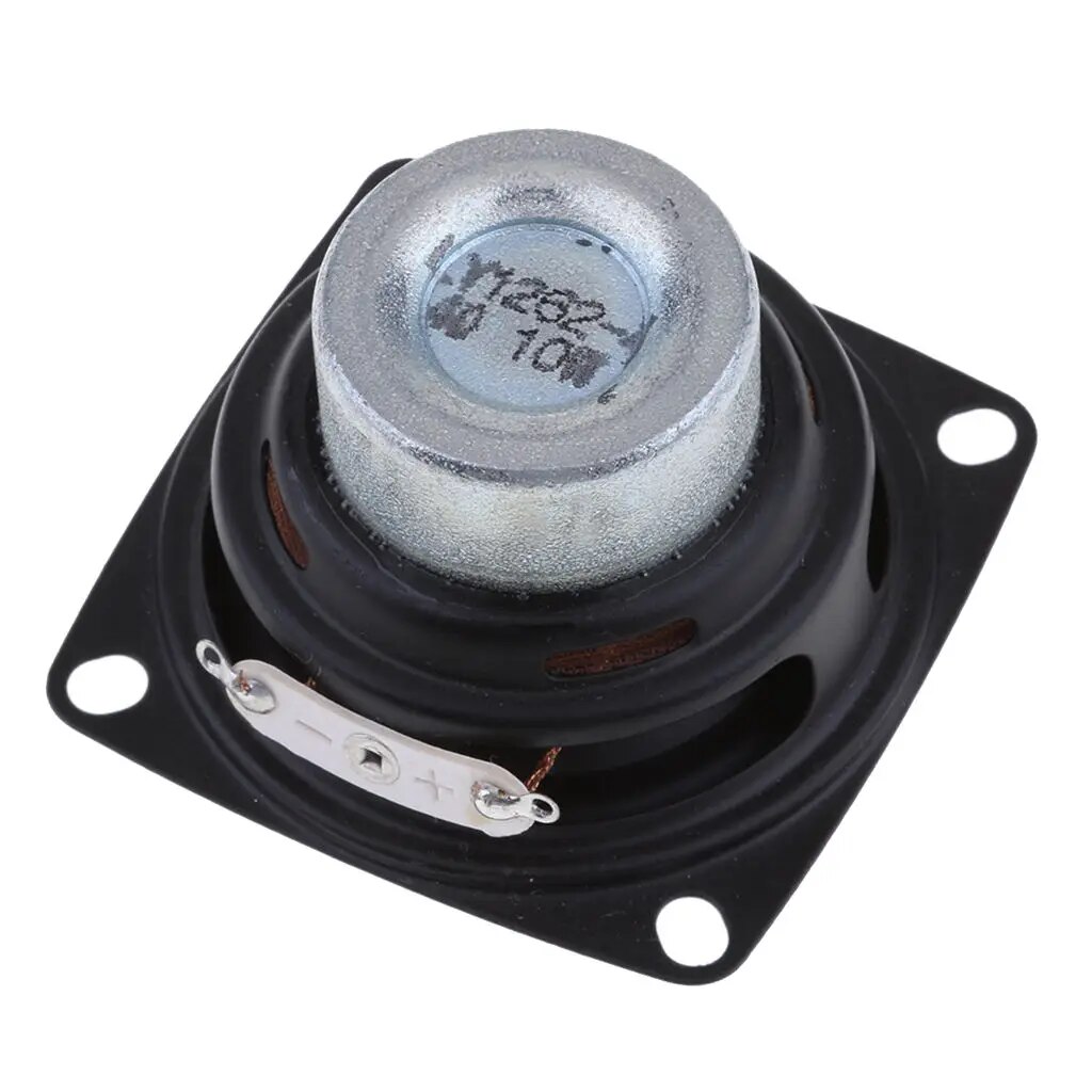 dolity 53mm 4Ohm 10W Full range Audio Speaker Square Loudspeaker 20 Coil 2.05 inch