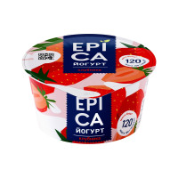 Йогурт Epica Клубника, 4,8 %, 130 г