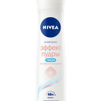 Дезодорант-антиперспирант спрей NIVEA Эффект Пудры Fresh антибактериальный комплекс, 150 мл