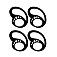 Противоударный спортивный ушной крючок с защитой от потери для AirPods 1 2 3 Pro Keepods