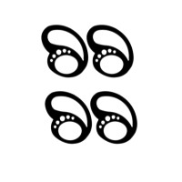 Противоударные Bluetooth-наушники, 2 пары