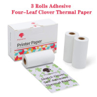 Термопринтер Phomemo M03, портативный принтер для мобильных телефонов, совместим с 53 мм/80 мм