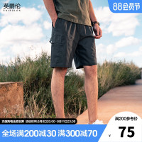 英爵倫夏季工裝短褲男款潮牌休閒運動褲寬鬆男士五分褲子外穿五分褲