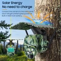 IP-камера для охоты, 5 МП, HD, 4G, SIM/Wi-Fi