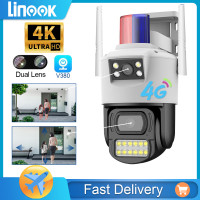 Водонепроницаемая наружная беспроводная камера видеонаблюдения Linook V380 Pro