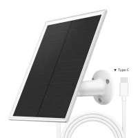 Водонепроницаемая уличная солнечная панель 10 Вт 18 Вт с 3-метровым кабелем Type-C Micro Port 5 В