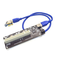 Адаптер PCI Express X1 на Райзер-карту PCI Express X1