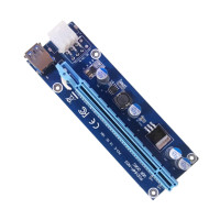 VER006C PCIE PCI Express 006C 6Pin 1x до 16x расширитель USB 3,0 кабель для видеокарты