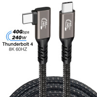 Кабель UGOURD USB4, 40 Гбит/с, PD240W