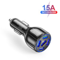 USB-устройство для быстрой зарядки, 15 А, 5 портов