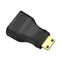 Адаптер Mini HDMI-совместимый с HDMI штекер-гнездо конвертер позолоченный удлинитель для HD ТВ ноутбука