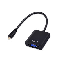 Кабель-переходник с Micro HDMI на VGA, 1080P