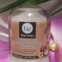 Дезодорант- антиперспирант минеральный кокос КРИСТАЛЛ U&I ТАЙЛАНД 45г