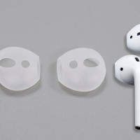 Сменные силиконовые насадки для наушников AirPods 1, 2 или AirPods, 4 пары