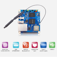 Мини-ПК Orange Pi Zero 3 с одной платой, 2 Гб ОЗУ