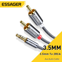 Кабель Essager RCA от 3,5 мм до 2RCA