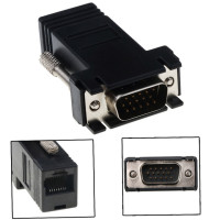 Сетевой адаптер VGA для кабеля RJ45