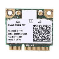 Беспроводная карта Centrino Wireless-N 1000 Wifi Link1000 112BNHMW 300 Мбит/с Half Mini Pci-e