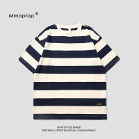 Mmoptop2023夏季潮牌五分袖短袖T恤男士休閒情侶打底衫男士上衣潮