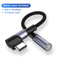 Кабель-переходник с разъемами USB Type-C на 3,5 мм