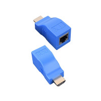 Кабель-удлинитель RJ45, 4K, HDMI, до 30 м, для HDTV, DVD, PS3