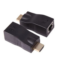 HDMI-совместимый удлинитель 4K RJ45 порты удлинитель локальной сети HDMI-совместимый до 30 м