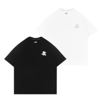 GRAF原創品牌【正肩】銀色金屬3D質感AK47天使標舒適潮流合身短袖