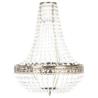 Первоклассная винтажная хрустальная люстра, потолочный светильник, осветительная лампа, легкий в использовании подвесной абажур Charlotte без комплекта шнура