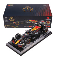 Модель автомобиля Bburago в масштабе 1:24 Red Bull Racing RB18 2022 № 1 и 11 из сплава