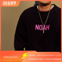 GcBrand NOAH 美式復古休閒加絨圓領厚棉T 男女寬鬆長袖上衣外套潮