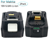 Литий-ионный аккумулятор для электроинструмента Makita BL1830 BL1840 BL1850 BL1860, 2 шт