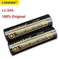 Аккумулятор Liitokala 18650 3,7 в 3400 мАч