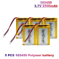 Литий-полимерная аккумуляторная батарея 3,7 в 103450 2500 мАч
