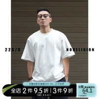 NOFAITH重磅300g純棉短袖T恤白色寬鬆潮流純色內搭t恤男女無信仰