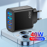 Сетевое зарядное устройство PD25W с 2 USB-портами и поддержкой быстрой зарядки