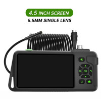 Камера-эндоскоп с цветным IPS-экраном 4,5 дюйма, 1080P, HD, автофокус