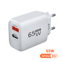 Зарядное устройство сетевое с USB-портом и поддержкой быстрой зарядки, 33 Вт, 65 Вт