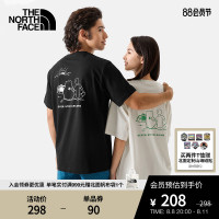 TheNorthFace北面短袖T恤情侶款小熊T恤|88BQ