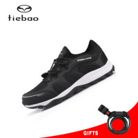 Tiebao Повседневная велосипедная обувь для мужчин, ультратонкие кроссовки для горного велосипеда, самоблокирующиеся дышащие уличные гоночные велосипедные туфли