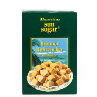 Сахар тростниковый коричневый кусковой неформованный нерафинированный Sun Sugar , 500 гр.