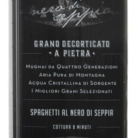 Макаронные изделия La Molisana спагетти Spaghetti Al Nero, с чернилами каракатицы № 15, 500г