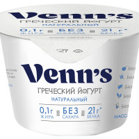 Йогурт Греческий Venn`s классический 0,1%, 210 г