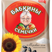 «Бабкины семечки», семечки жареные, солёные, 100&nbsp;г