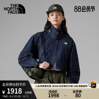 TheNorthFace北面UE女先鋒設計高腰牛仔外套戶外23夏季新款81SN